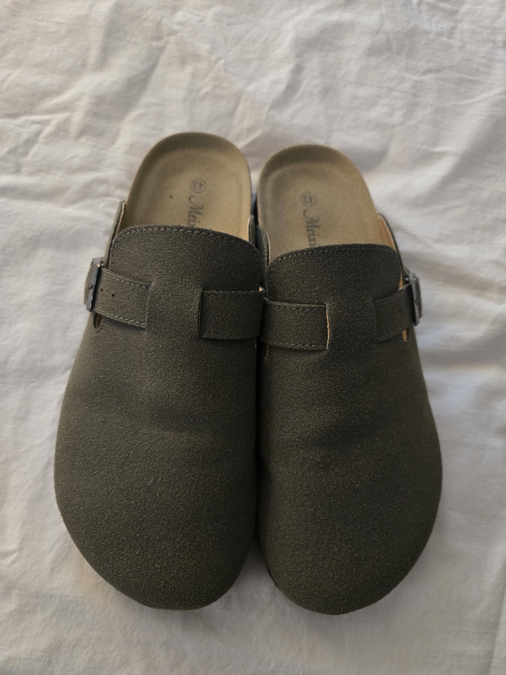 Women’s Slip-On Clog in Dark Olive Green